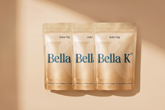 Bella K® Kreatin-Monohydrat — 3 Nachfüllbeutel je 150 g